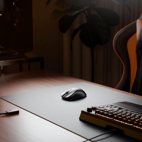 Glorious Gaming Series 2 Pro Ratón Gaming inalámbrico - Compacto, superligero 55 g, sondeo de 8K, Sensor de 26K, switches ópticos, e-Sports, PC Gaming, Agarre de Garra, Juegos FPS - Negro