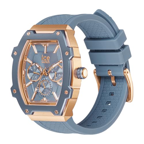 ICE-WATCH - ICE boliday Horizon blue - Reloj azul para Hombre con Correa de silicona - 023900 (Medium)