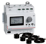 Legrand 199119 Drivia with Netatmo - Pack de ecocontador conectado con 3 tores cerrados 80A - Embalaje BTC - Gris