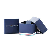 Tommy Hilfiger Reloj Analógico de Cuarzo multifunción para Hombre con Correa en Acero Inoxidable Plateada - 1791104