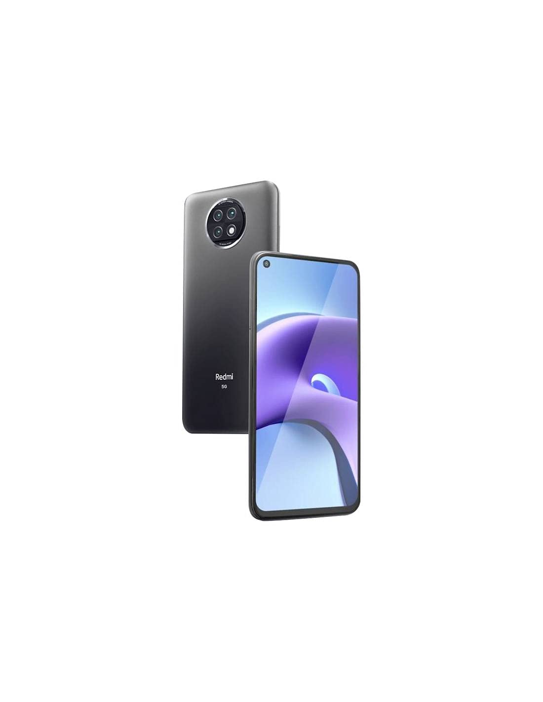 Xiaomi Redmi Note 9T 5G Smartphone - 5G procesador MediaTek Dimensity 800U RAM 4GB ROM 128GB 48MP Triple cámara 6.53” FHD+ DotDisplay 5000mAh (typ) Batería Negro [Versión Global]