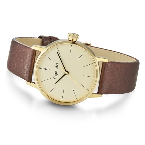 Gigandet Reloj Analógico para Mujeres de Cuarzo japonés con Correa en Cuero 15VNAG43NE/009