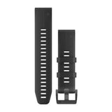 Garmin QuickFit 22 - Correa de reloj de piel negra