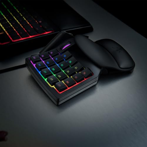 Razer Tartarus V2 - Gaming Keypad con Swtich Mecha-Membrane, Teclado para Juegos, USB, Alámbrico, Tamaño Único, Color Negro