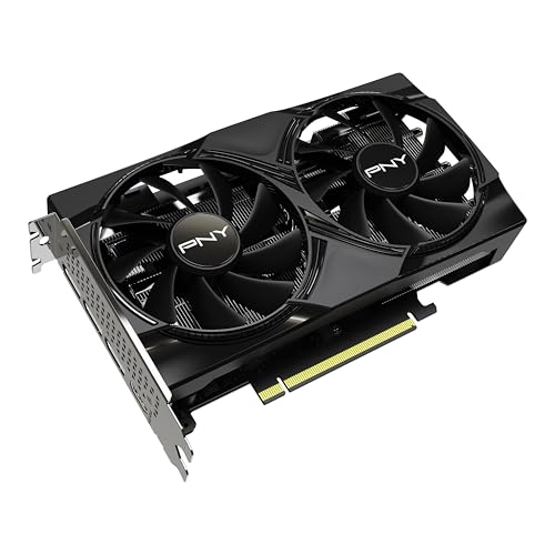 PNY Tarjeta Gráfica GEFORCE RTX™ 5060 8GB Overclocked Dual Fan DLSS 4