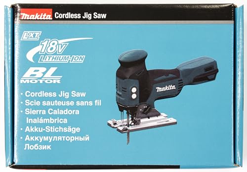Makita DJV181Z DJV181Z-Caladora bl 18v lxt con pomo, 390 W, 18 V, Negro