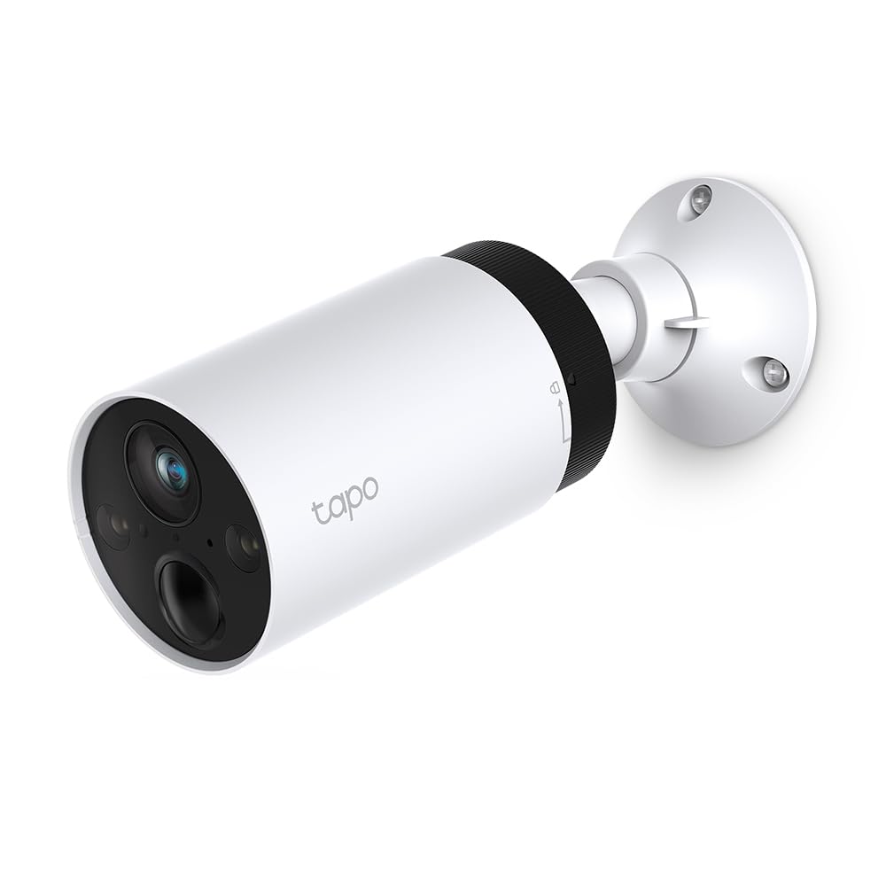 Tapo C420S1 – Cámara de vigilancia Wi-Fi para Exteriores inalámbrica con batería Recargable, resolución 2K, visión Nocturna, Audio bidireccional, IP65 a Prueba de Agua