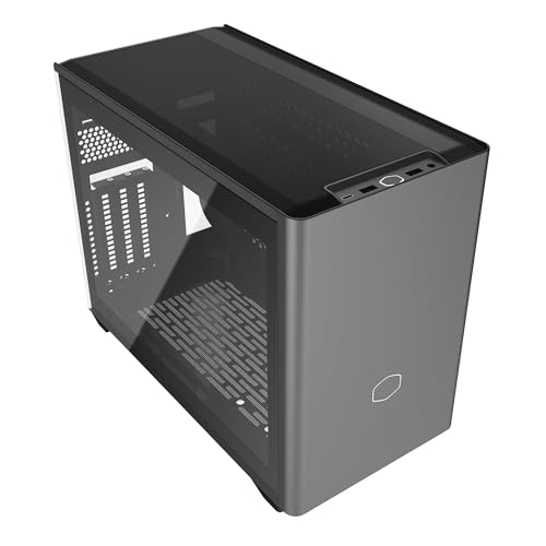 Cooler Master NR200P MAX SFF Small Form Factor Mini-ITX Case, Custom 280mm AIO, 850W SFX Gold PSU, Triple Ranura Vertical Mount GPU, PCIe Gen4 Riser, Tempered Glass or Vented Panel (NR200P-MCNN85-SL0)