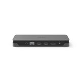 Acer USB C Docking Station - Adaptador DisplayPort, Ethernet, Conexiones HDMI (DisplayPort 1.4, USB (Tipo C, 3.1, Tipo A, Gen.1), Cable RJ45/LAN, Conexión de Audio) Plateado y Negro