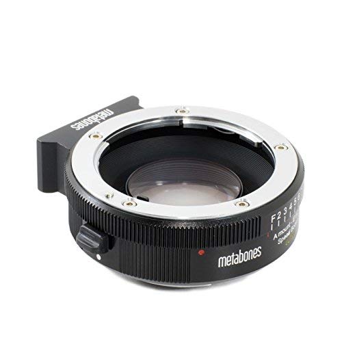 Metabones MB_SPA-E-BM2 Cable para cámara fotográfica, Adaptador - Adaptador para Objetivo fotográfico (Negro, Cromo)