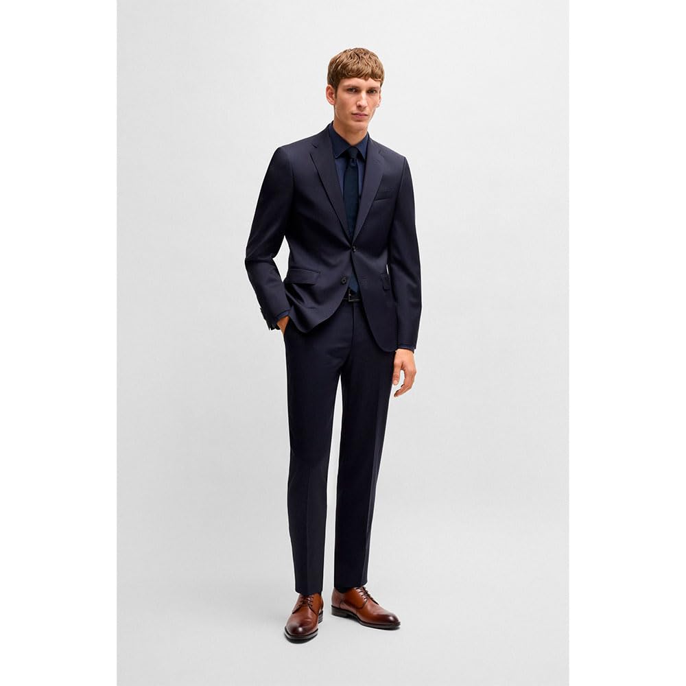 BOSS Tayil_Derb_bunl, Derby Hombre, Medium Brown, 44 EU