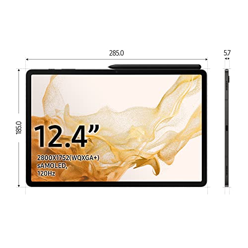Samsung Galaxy Tab S8+ Plus 128GB 8GB Ram WiFi 12,4" Graphite