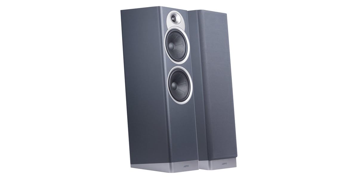 Jamo S7-27FA Pair of Floor Speakers Dolby Atmos Blue FJORD Pareja de Altavoces de Suelo con woofers de 17 cm y Sonido Dolby Atmos Azul