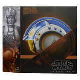 Star Wars The Black Series Carson Teva Casco electrónico premium con luces LED y sonidos avanzados, Juguete para niños y niñas de 14 años o más, Construcción y diversión en familia