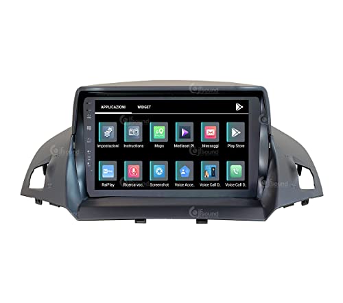 Radio de Coche para Ford Kuga Android GPS Bluetooth WiFi USB Dab+ Touchscreen 9" 8core Carplay AndroidAuto