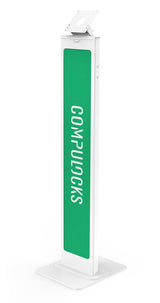 Maclocks Compulocks - Soporte para Tablet (140 W, Aluminio), Color Blanco