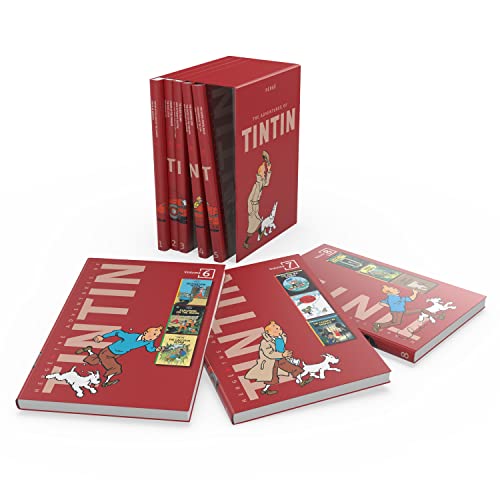 The Adventures of Tintin – Compact Editions – The Tintin Collection: 8 Book Box-Set: The Complete Official Classic Children’s Illustrated Mystery Adventure Series