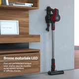 Beko VRT50121VR Aspiradora inalámbrica Vega, Rojo