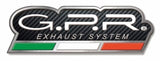 Gpr Italia par terminales omologati y catalizzati con empalme specifico Ducati 848 2007 – 13