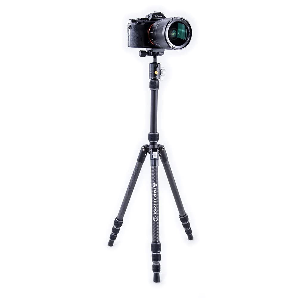 Vanguard Vesta TB 204CB - Trípode Viaje Carbono Compacto