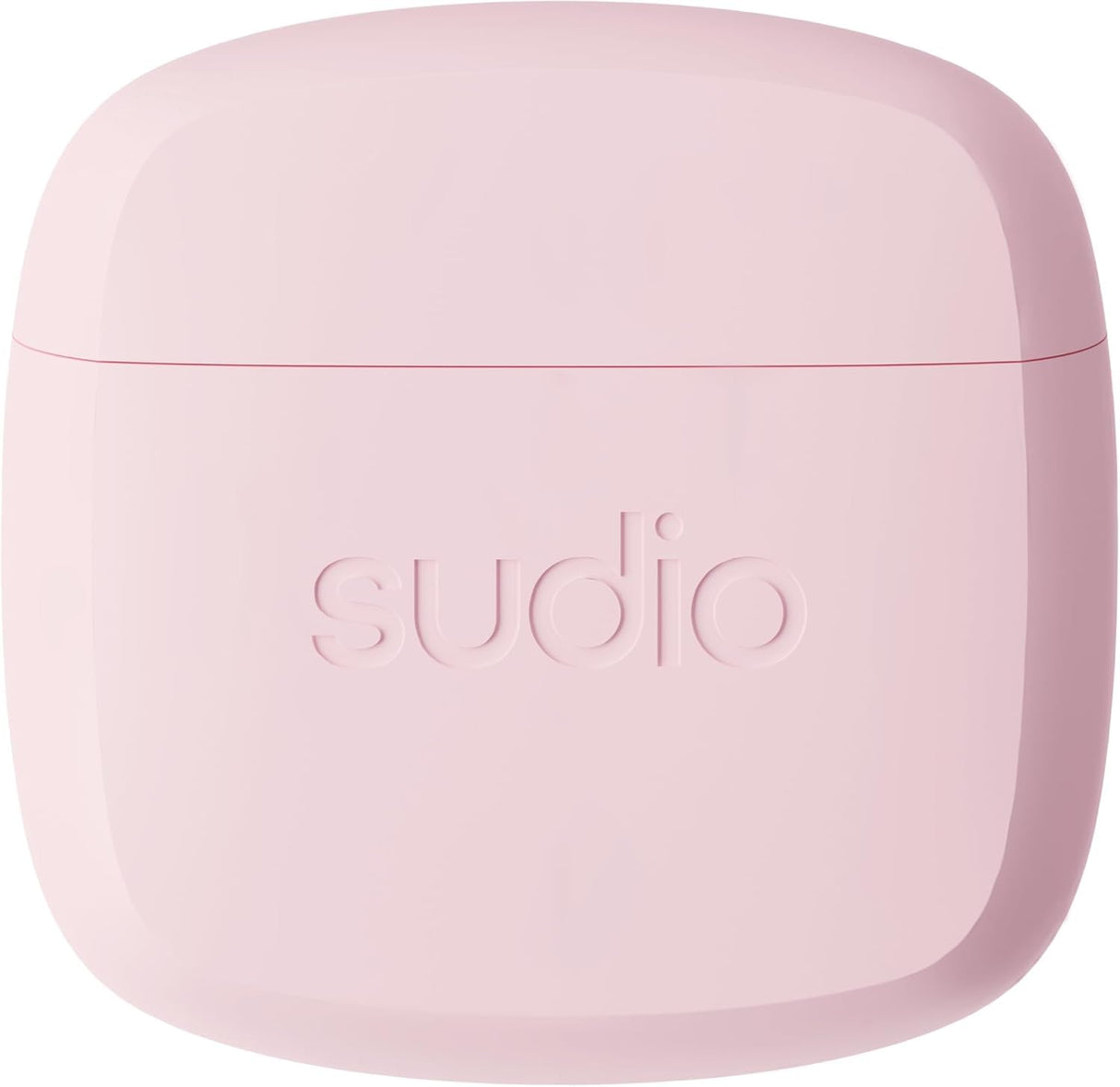 Sudio N2 Rose Powder - Auriculares Abiertos Inalámbricos Bluetooth Multipoint, Micrófono Integrado para Llamadas, Autonomía de 30 Horas con Funda de Carga, Impermeable IPX4, USB-C, Carga sin