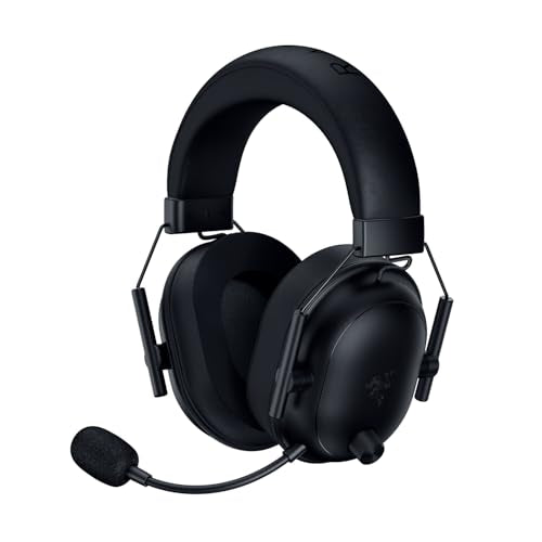 Razer BlackShark V2 HyperSpeed para PC - Auriculares para esports inalámbricos y ligeros (280 g, Micrófono HyperClear, Diafragmas TriForce de titanio de 50 mm, Bluetooth) Negro