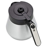 WMF Lumero Cafetera con termo, 8 tazas, depósito de agua extraíble, pantalla táctil, antigoteo, filtro giratorio, apagado automático, 800 W