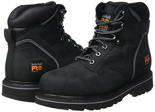 Timberland Botas de hombre Pit Boss Construction, Negro, 44 EU
