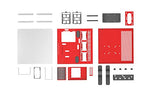Thermaltake Core P3 TG - Caja de PC (Mid Tower, Wallmount, LCS Ready) Color Rojo