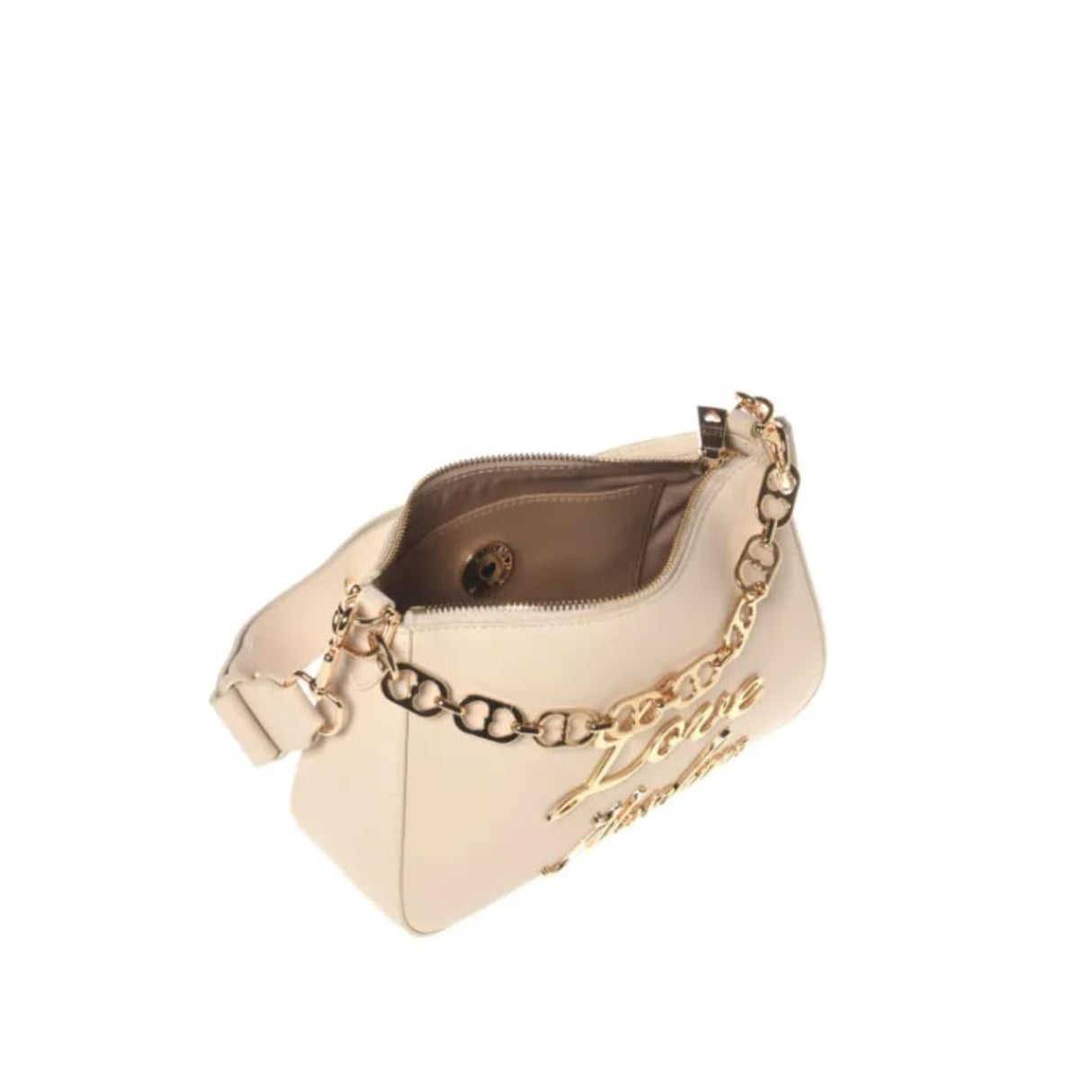 Love Moschino Bolso de Hombro Mujer Blanco Perla Talla única