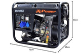 ITCPower DG7800LE Generador Diésel Monofásico