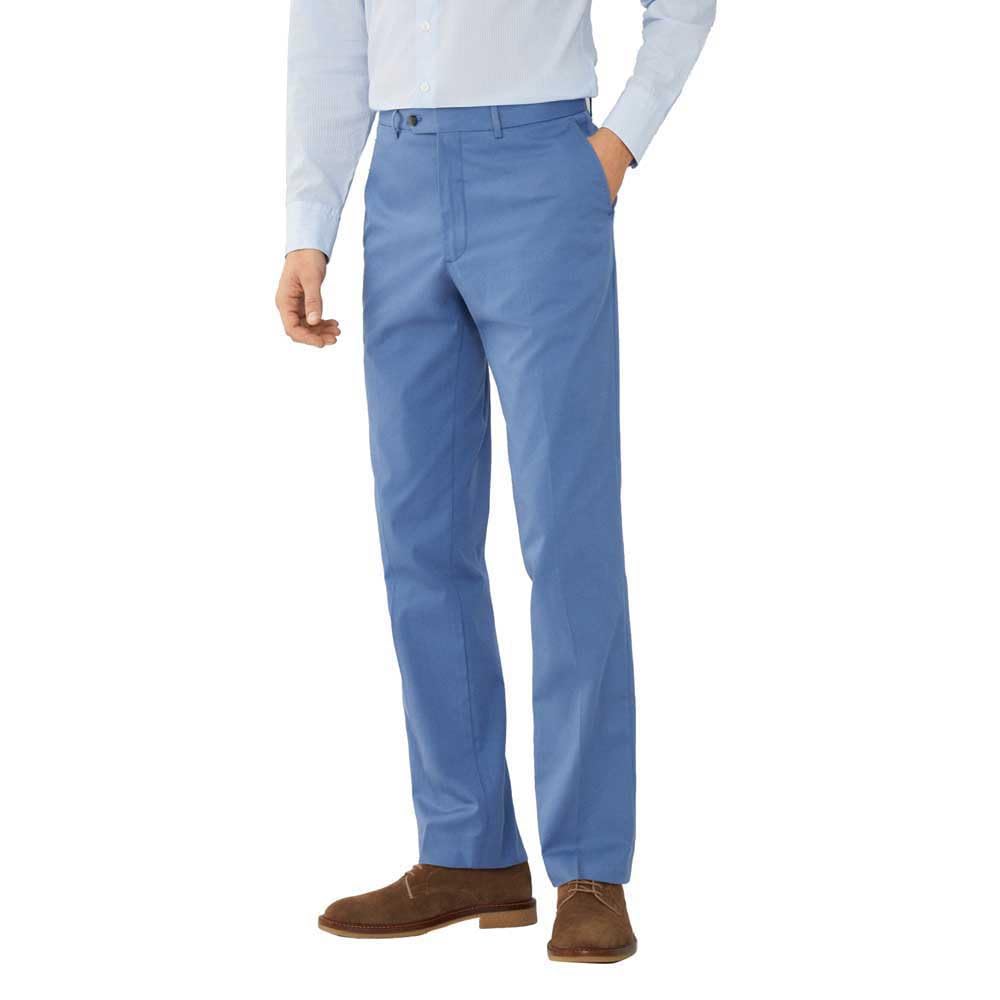Hackett London Blazer Chino Pantalón, Azul (Avio), 40W/30L para Hombre