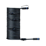 Paulmann 93930 Plug & Shine Connector exterior 10 m 1in-5out IP68 2x1,5 mm² 93930 Cable de extensión, cable de conexión, iluminación exterior, Negro