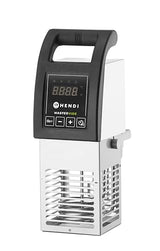 HENDI Sous vide mastervide, para cocinar alimentos en agua, para contenedores de hasta 56L, rango de temperatura: 5°C a 95°C, sous vide stick, 230V/2000W, 240x138x(H)364mm, PA, acero inoxidable