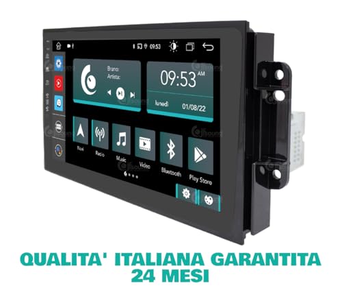 Radio de Coche para DR 3 Android GPS Bluetooth WiFi USB Dab+ Touchscreen 9" 8core Carplay AndroidAuto