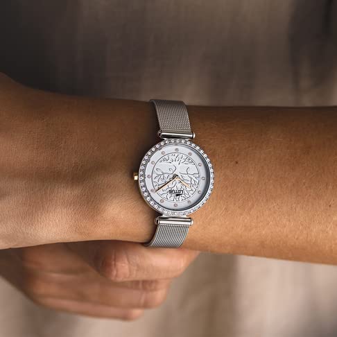 Lotus Reloj Mujer 18709/1 Bliss Caja de Acero Inoxidable 316l Plateado Correa de Acero Inoxidable 316l Plateado