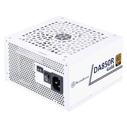 SilverStone Technology DA850R Gold, ATX Totalmente Modular 80 Plus Gold 850W ATX 3,0 y PCIe 5,0, SST-DA850R-GMA-WWW