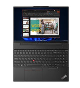 Lenovo ThinkPad - Ordenador Portátil 16" FHD (Intel Core i7-1355U, 8GB RAM, 512 SSD, Integrated Intel Iris Xe Graphics, Windows 11 Pro) Graphite Black - Teclado QWERTY Español