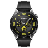 HUAWEI Watch GT 4 46mm Smartwatch, hasta 2 semanas de batería, iOS & Android, gestión de calorías, Seguimiento Profesional de la Salud, SpO2, GPS, versión española, Negro