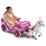 Huffy Disney Princess Royal Caballo y carruaje - Coche de propulsión eléctrica, Rosa, Edad 3+