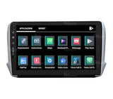Radio de Coche para Peugeot 2008 208 Android GPS Bluetooth WiFi USB Dab+ Touchscreen 10" 8core Carplay AndroidAuto