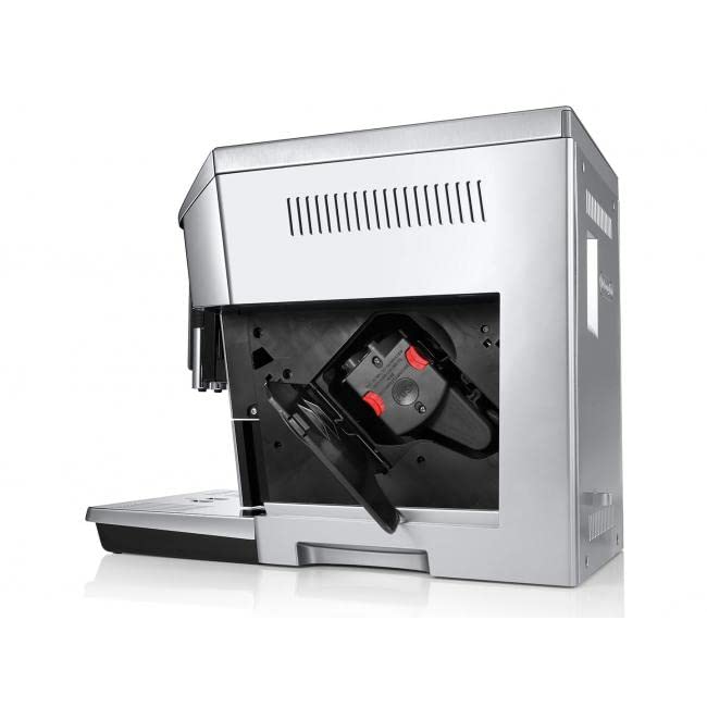 DeLonghi ECAM 656.75.MS Independiente Totalmente automática Máquina espresso 2L Acero inoxidable - Cafetera (Independiente, Máquina espresso, 2 L, Granos de café, De café molido, Molinillo integrado, Acero inoxidable)