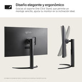 LG 32UR550K-B - Monitor 4K 32", Panel VA, (3840 x 2160), 60Hz, 4ms (GtG), DCI-P3 90%, Pivotable, Negro