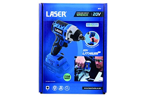 Laser Tools 8013 Cordless Impact Wrench 1/2" D 20V w/o Battery