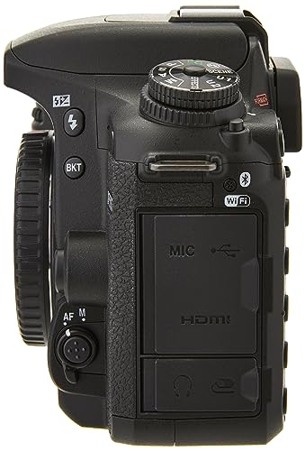 Nikkon D7500 - Cámara réflex digital de 20.9 Mp (pantalla LCD 3.2", 4K/UHD, SnapBridge, Bluetooth, Wifi), color negro - solo cuerpo