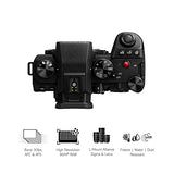 Panasonic LUMIX DC-S5 II, Cámara Sin Lente De Marco Completo, Sin Espejo,4K 60P y 6k 30P Grabación, Pantalla Movible, Wi-Fi, Phase Hybrid AF 779 Puntos, IS Activo, Negro