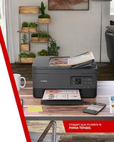 Canon Pixma TS7450i Impresora Multifunción 3 en 1, Sistema de Inyección de Tinta, Impresión, Escaneo y Copia, WiFi, Pixma Print Plan, Impresión a Doble Cara, ADF de 35 Hojas, Bandeja Posterior,Negro