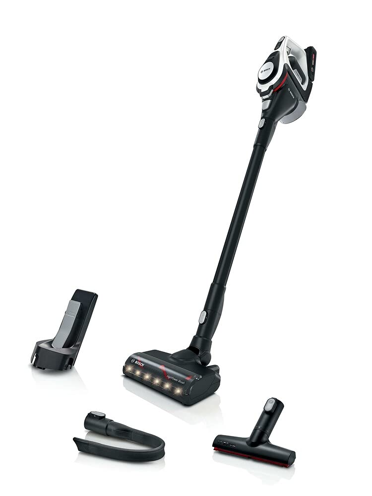 Bosch Hausgeräte Unlimited Gen2 Serie | 8, Aspirador con batería, 3 Velocidades, Blanco
