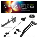 EVGA GeForce RTX 3090 Ti FTW3 ULTRA HYBRID GAMING, 24G-P5-4988-KR, 24GB GDDR6X, iCX3, HYBRID Cooler, ARGB LED, Backplate, Free eLeash