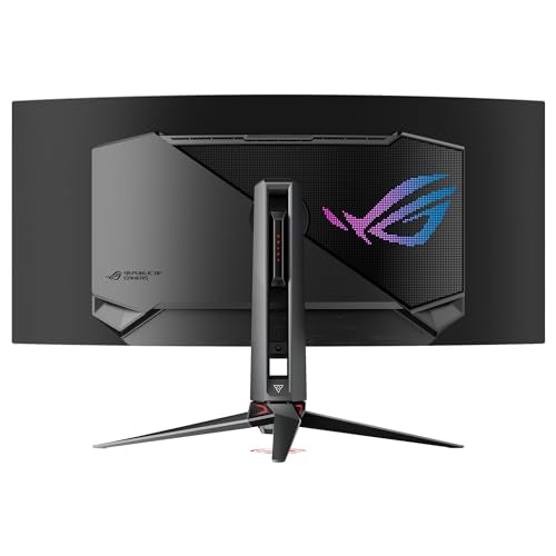 ASUS ROG Swift OLED PG39WCDM - Monitor Gaming OLED Curvo de 39 Pulgadas (3440x1440), 240 Hz, 0,03 ms, G-Sync, disipador Personalizado, ROG Smart KVM, 90 W Type-C, DisplayWidget Center